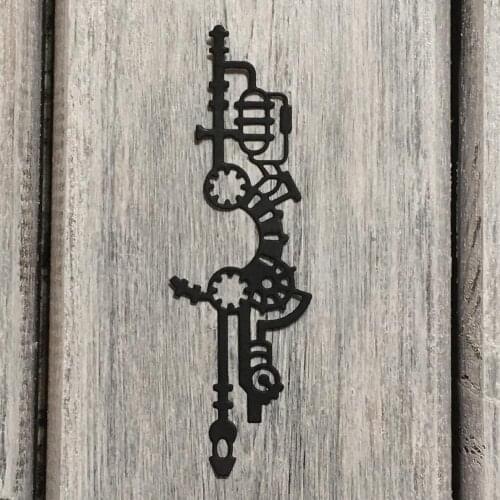 ArtScrap Mechanical Illusions - element For Metal Cutting Stencils Scrapbooking Craft Embossing Die Cuts | Art: 278