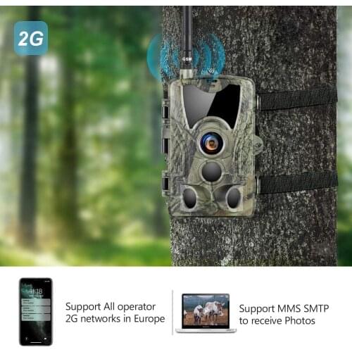 4G HC8010 LTE For Hunting Camera 20M 1080P HD night vision Wildlife Trail Night Vision Trail Thermal Imager Video Cameras