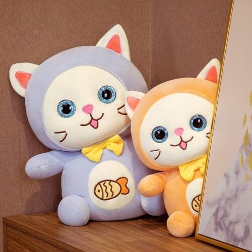 35 / 45 / 55cm Cute Cat Doll Plush Stuffed Animal Toy Zhaocai Home Plush Childrens Girls Birthday gift