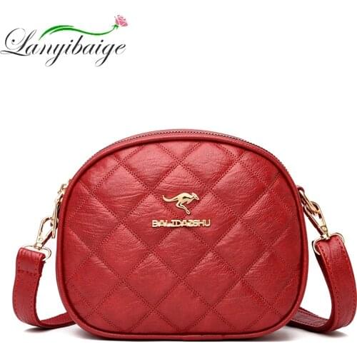 Fashion Rhombus Graphic Designer Bag Multi-ayer Zipper Bag Lady Luxury Casual Shoulder Bag Messenger Bag Fashion Reusable Bags