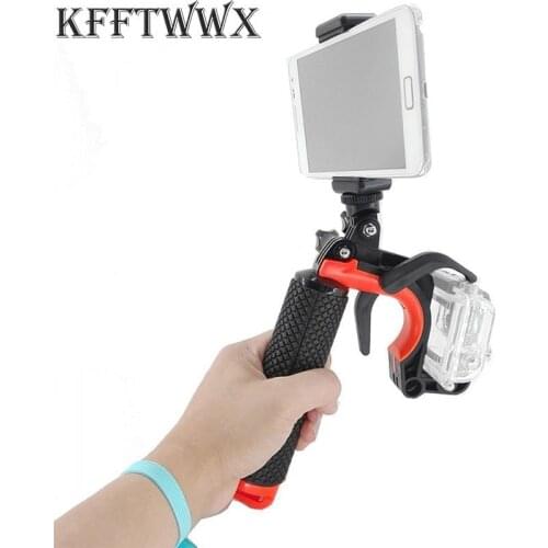 KFFTWWX Floating Bobber Grip Pistol Trigger Set for GoPro Hero 9 8 7 5 Black Yi 4K Sjcam Sj8 Pro EKEN H9R Go Pro Accessories