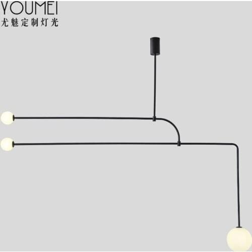 Nordic glass ball crystal light globe modern led chandelier lampes suspendues luzes de teto lamparas de techo