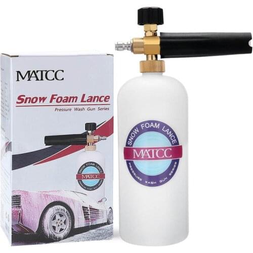 Pressure Washer Adjusable Car Washer Snow Foam Cleaner Spray Water Gun High Pressure Foam Pot Spray Can For Auto Wash