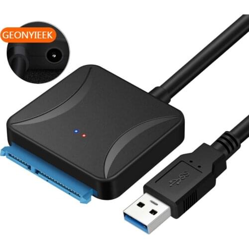 Sata To USB 3.0 Adapter Converter Cable USB3.0 Hard Drive Converter Cable For Samsung Seagate WD 2.5 3.5 HDD SSD Adapter