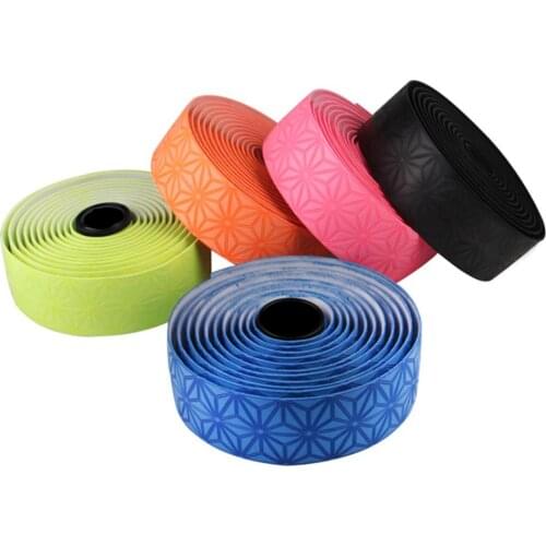 Mountain Road Bike Handlebar Tape Silicone Non-slip Sweat-Absorbing Bicycle Handle Strap Shock-Absorbing Cycling Accessories