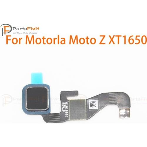 Fingerprint Scanner for Motorola Moto Z XT1650 Fingerprint Sensor Flex Home Button Back Menu Return Key Recognition Cable