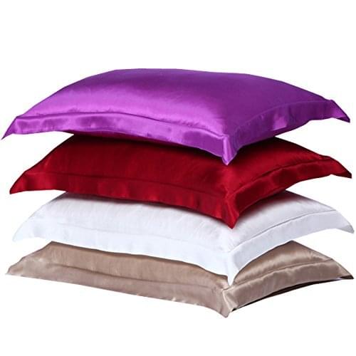 1pc New Queen/Standard Silk~y Satin Pillow Case pillow shams