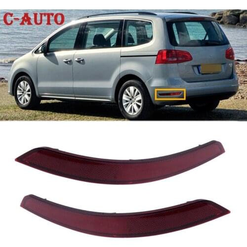 Car Rear Bumper Lower Reflector Brake light Car Rear Bumper Taillight 7N0945105B For VW Sharan 2011 2012 2013 2014 2015 2016