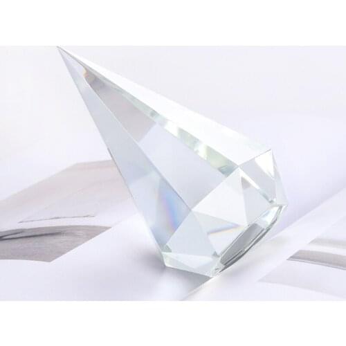 Q39C Diamond Cone Shape Candle Epoxy Resin Mold Home Decorations Silicone Mould DIY Crafts Jewelry Ornaments Casting Mold