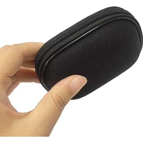 Earphone Case Protective Storage Box Zippered Pouch for Headset Earphone Hearing Aids Earplugs Earphone Cable Bag