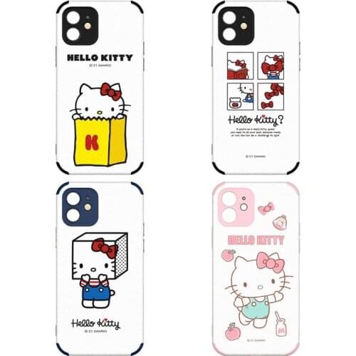 Hello Kitty Mobile Phone All-Inclusive Protective Cover for Iphone12/12 Pro/12 Pro Max Anti-fail Fingerprintproof Phone Case