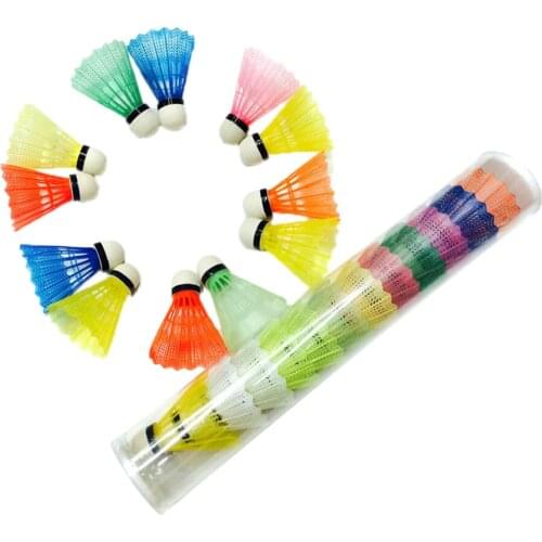 Badminton Durable and Stable High-Quality Badminton with Plastic Feathers and Styrofoam Ball Head Plastic Shuttlecocks