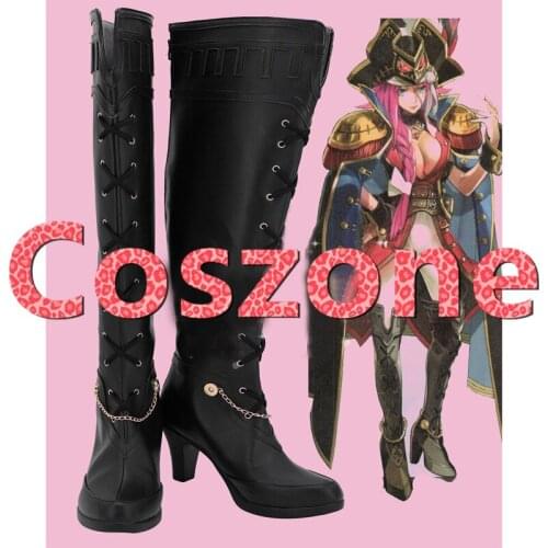 FGO Fate Grand Order Captain Francis Drake Cosplay Shoes Boots Halloween Cosplay Costume Accessories