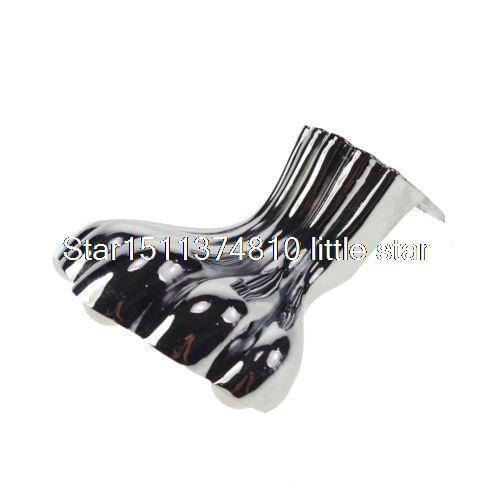 105mm Set Metal Furniture Cabinet Legs Tea Table Bed Chair Sofa Leg Feet 4pcs