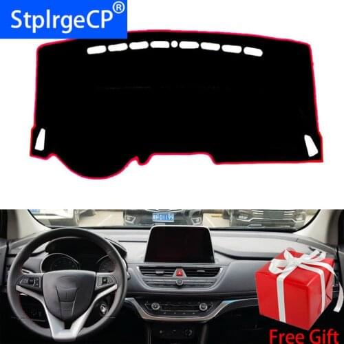 For JAC REFINE S3 2017 2018 dashboard mat Protective pad Shade Cushion Pad interior sticker car styling accessories