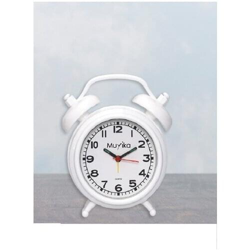 Muyika Carino Plastic Case Alarm desk Top clock desk clock relogio de mesa настольные часы reloj de escritorio
