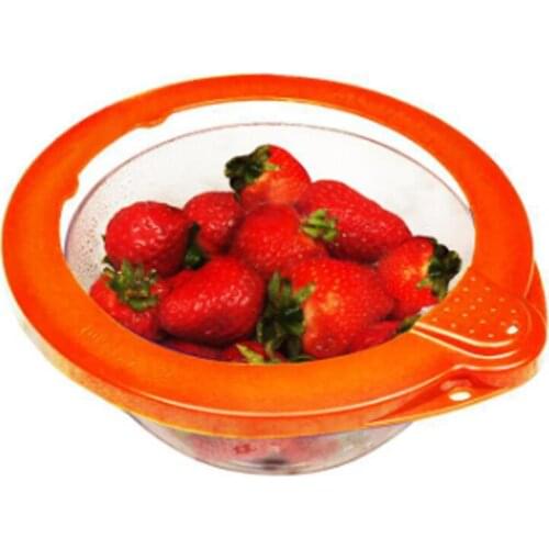 5 piece Set Of Colored Silicone Cover Durable Sealed Fresh-keeping Bowl Cover Transparent Vacuum Preservation Cover For Home