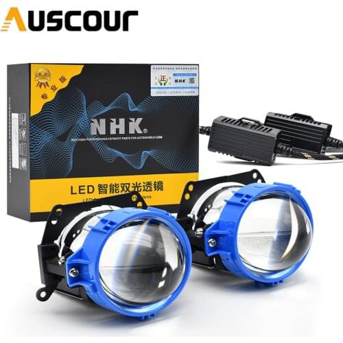 2.8 inch 70W Bi LED Projector Lens Play&Plug LHD Headlamp Light Bulb Retrofit Universal Auto Headlight Car Accessories