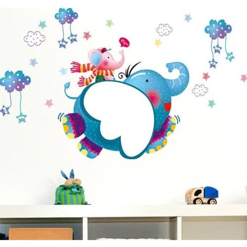 Vivid New cartoon Dumbo wall sticker study bedroom bedroom wall decoration modern art mural kids room decoration