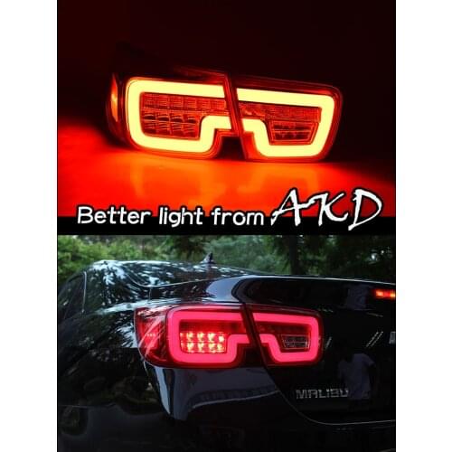Tail Lamp For Car Chevrolet Malibu 2012-2016 LED Tail Lights Fog Lights Daytime Running Lights DRL Tuning Cars Car Accessories