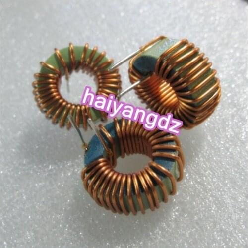 2pcs/23mm 47UH 1.0 Line Magnetic ring inductors 9052 Blue green ring inductors Iron core