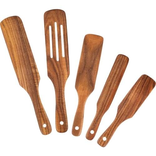 5pcs Nonstick Spurtle Spatula Sets Cooking Tools Cookware Set for Mixing