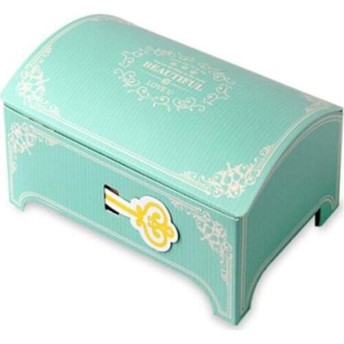 50pcs Vintage Paper Jewelry Gift Box Cabinet Cookies Candy Boxes Wedding Party Decoration Birthday Gifts for Girls