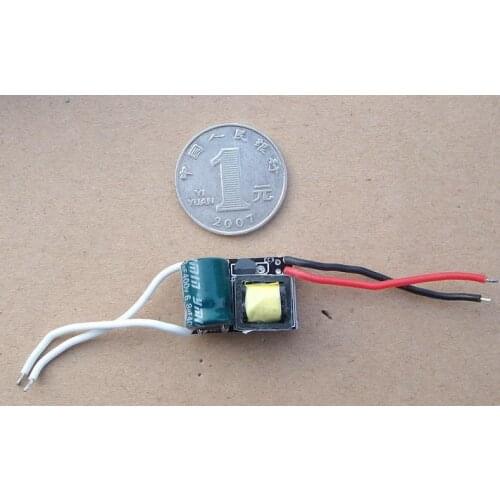 Free Shipping! 10pc 85-265V AC input, LED light control power output 3W