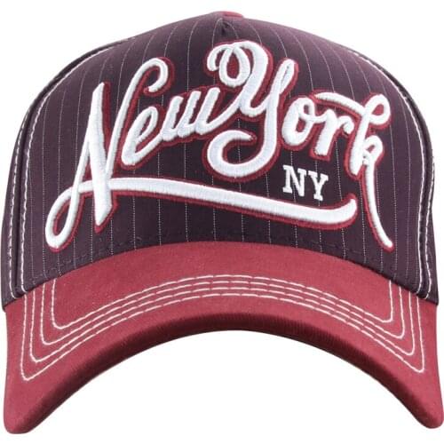 MINAKOLIFE hot retro baseball cap fitted cap snapback hat for men women gorras casquette Ny newyork letter embroidery cap