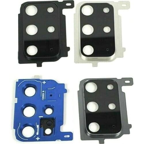 White/Black/Blue/Grey Color Back Camera Lens Cover for Samsung Galaxy S20 Plus SM-G985