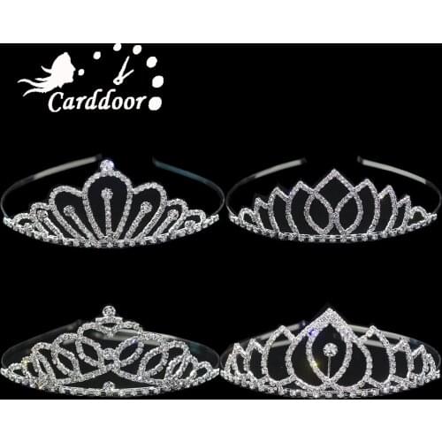 Carddoor Elegant Bridal Crown Tiaras Lady Girl Performance Prom Wedding Wedding Bridesmaid Gift Party Hair Jewelry