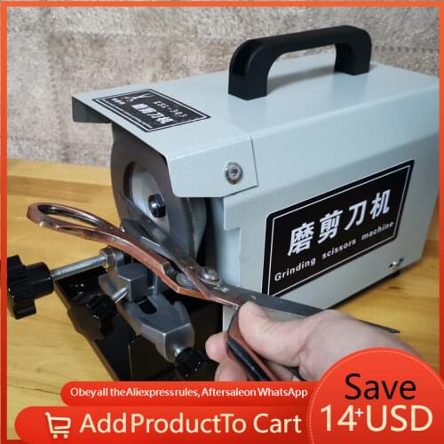 Electric Scissors Grinding Machine KSL303 Knife Sharpeners 220V 220Watts Grinder for Factory or Business