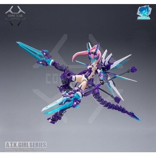 COMIC CLUB IN STOCK 1/12 Frame Arms A.T.K Girl DIVINE BEASTS-QINGLONG by E-model Assembly Action Robot Toys Figure