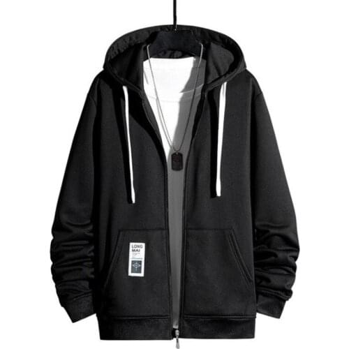 Spring and Autumn Mens Jacket Hooded Casual Baseball Wear Splicing Jacket coat male