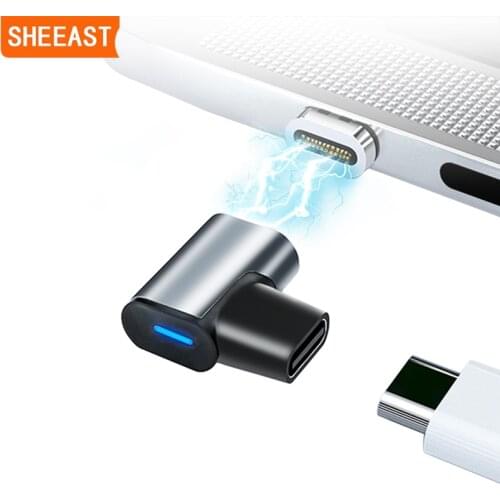 USB C Magnetic Adapter 24Pins Type C Connector PD 100W Fast Charging 10Gbp/s Converter for iPad MacBook Pro Huawei Xiaomi Switch