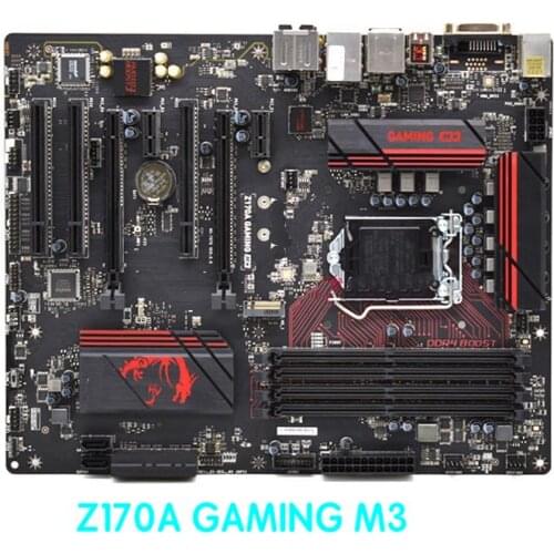 Suitable For MSI Z170A GAMING M3 Motherboard Z170 LGA1151 DDR4 Mainboard 100% tested fully work