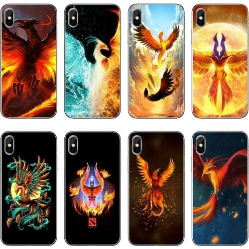 The Phoenix Silicone Phone Case For iPhone 12 11 Pro Max Mini XS Max XR X 8 7 Plus 6 6S Plus 5 5S SE 2020