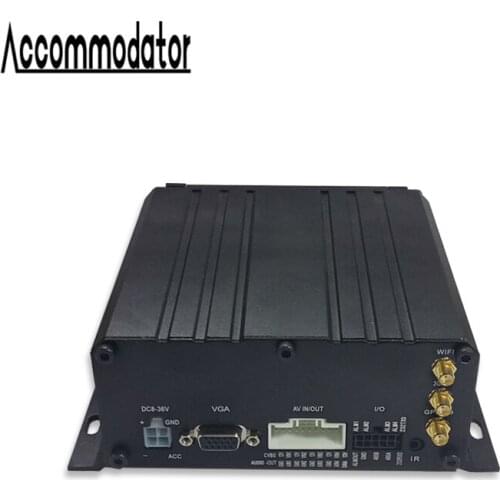 H.264 4 Channels GPS WiFi 3G 4G HDD SD Card AHD 1080P Mobile DVR for Vehicle Car Trailer Truck Taxi School Bus