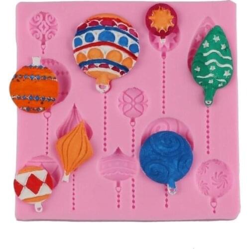 Balloon Silicone Chocolate Mold Candy Cake Mold Baking Tool Cake Tools Silicone Molds for Baking (Color Random)
