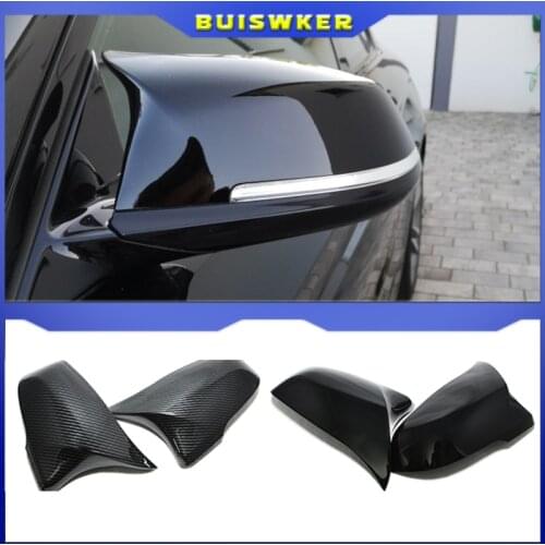 X1 F48 Carbon Mirror Cover For BMW X2 F39 F46 F45 F49 F52 Z4 G29 1 2 Series Touring Side RearView Mirror Case M Look 2014-UP