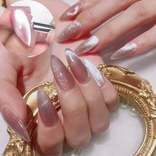 1pcs nail cat eye cylindrical magnet powerful magnet cat eye nail tool nail art decoration