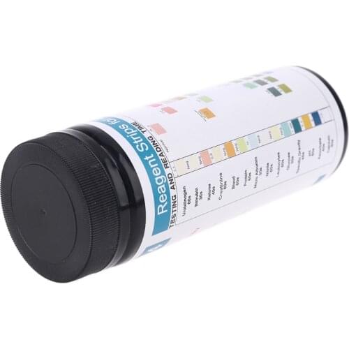 100 Strips URS-14 Urine Test Paper Strip 14 Parameters Ketone Calcuim