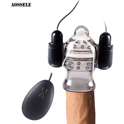 12 Speeds Male Masturbator Bullet Vibrators Delay Ejaculation Glans Trainer Penis Massager Adult Sex Toys For Men Erotic Toys