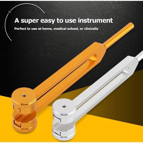 128HZ Aluminum Alloy Tuning Fork Diagnostic Tool for Sound Healing Therapy Health Care