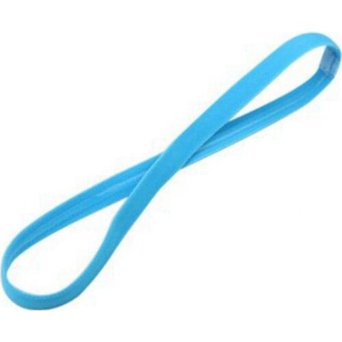 Hot Sale 5Pcs Multiple Function Elastic Rope Candy Color Running Headband Footbal Sports Yoga Headband Non-slip Hair Accessories