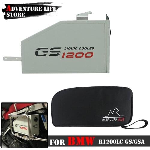 For BMW R1200GS LC Adventure R 1200 GS 2013 2014 2015 2016-2019 Tool Box Decorative Liters Box Toolbox On The Left Side Bracket