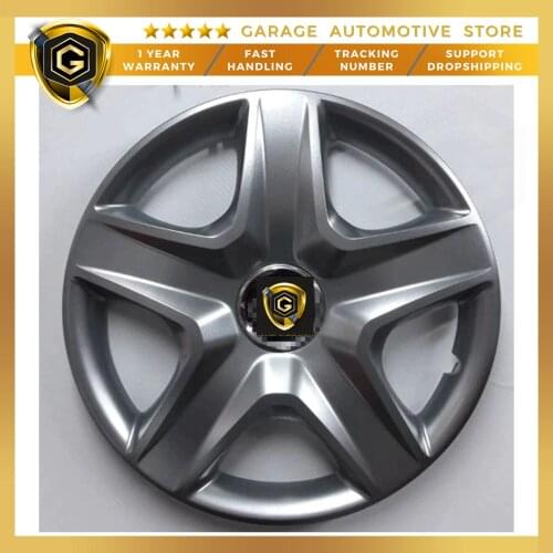 For Hyundai 14 inch Steel Rim Looking Unbreakable Flexible Wheel Cover 4 Pcs Kit