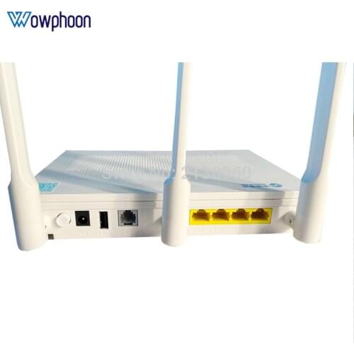 100% New Arrival Huawei HN8546Q 4GE+1POTS+2USB+2.4G&5G WIFI dual band 10G ONU Huawei XGPON ONT