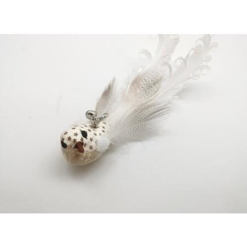 Interactive Pet Cat Toys Teaser Simulation Bird Toy Feather Cats Stick Wand Playing Toy Pet Supplies