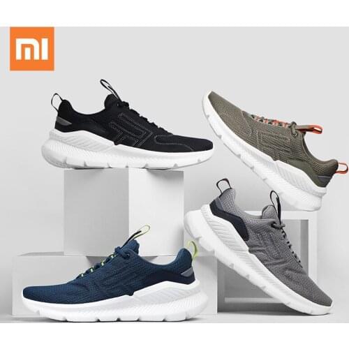 Youpin FREETIE Sports Shoes 2 City Lightweight Running Sneakers Mens Shock Absorption Breathable Refreshing Elastic Knitting